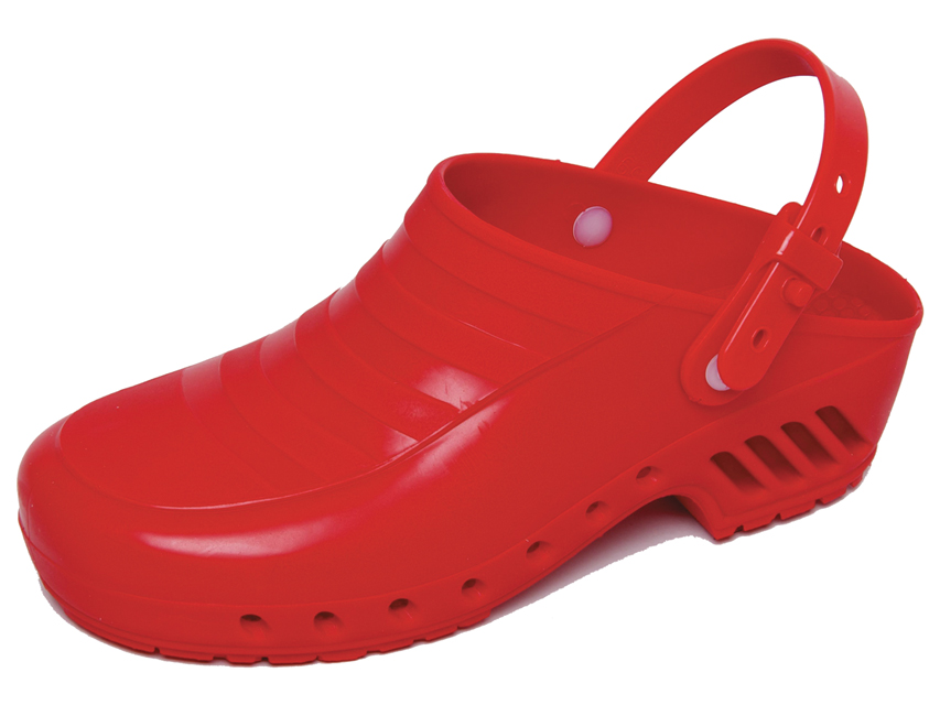 ZOCCOLI ROSSI - senza fori con cinturino - 43-44