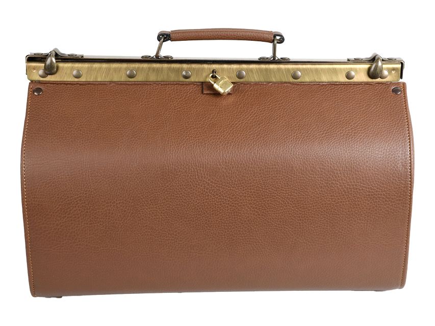 BORSA "GRANDE POLUS SKAY" - cognac