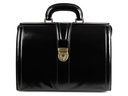 BORSA "VALIGETTA CUOIO FIORE" - nera