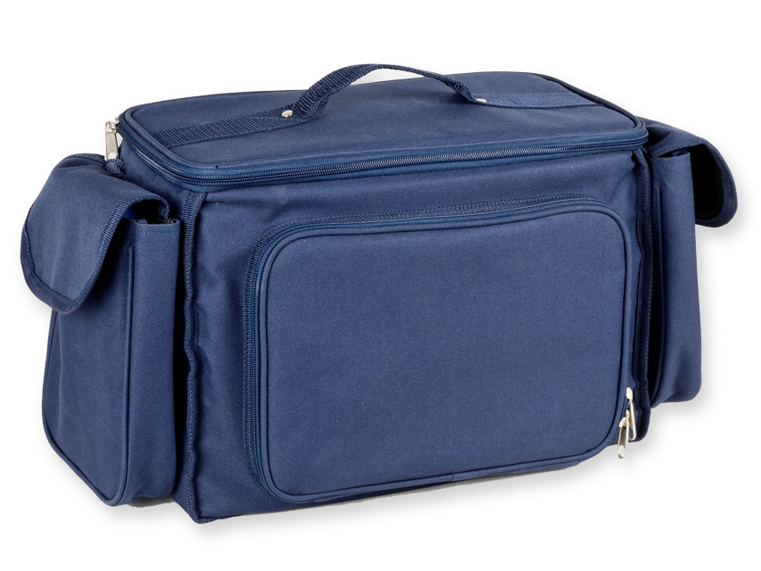 BORSA "UTILITY" - nylon - blu