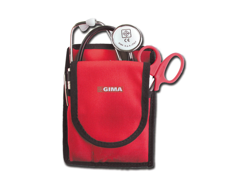 [27145] HOLSTER PIATTO - cordura - rosso