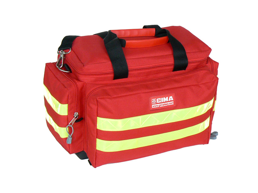 [27150] BORSA SMART - piccola - rossa