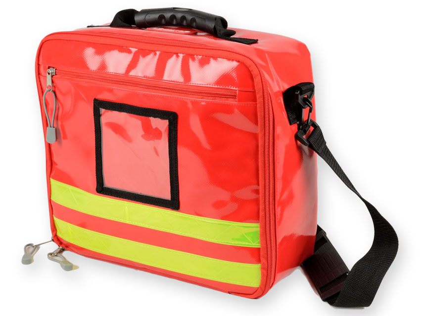 BORSA CUBO PVC - rossa