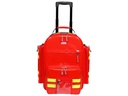 ZAINO LOGIC 2 PVC CON TROLLEY - rosso