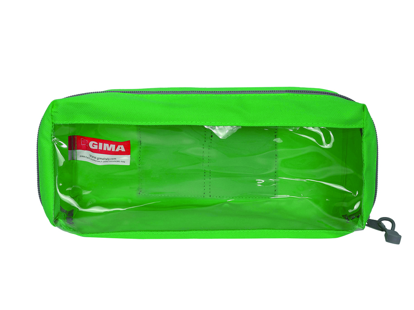 [27187] BORSETTA E2 - rettangolare con finestra - verde