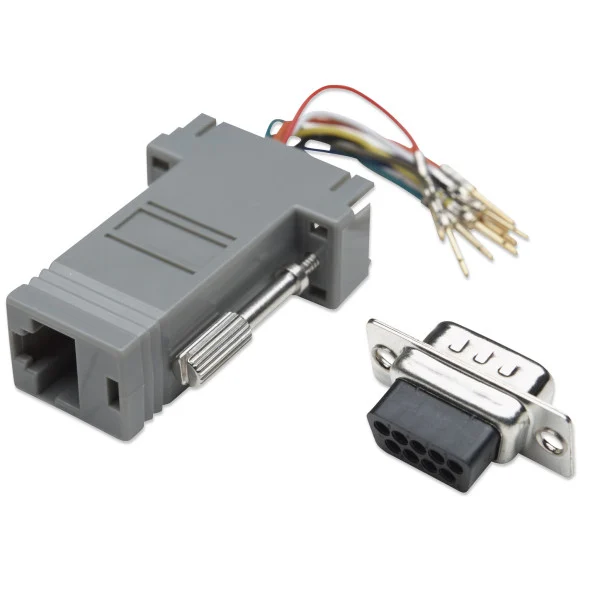 [IMA_271] Adattatore Modulare DB 9p. M / RJ45 8 fili