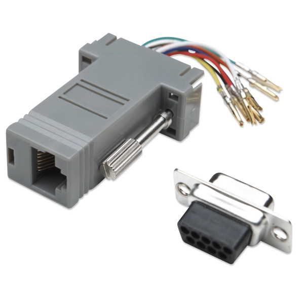 [IMA_272] Adattatore Modulare DB 9p.F / RJ45 8 fili