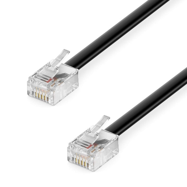 [ICOC_MD-22-06] Cavo telefonico RJ12 Modulare 6P6C 6 mt