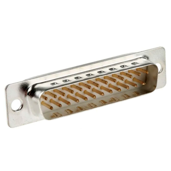 [IDSUB_25-P-S] Connettore D-SUB 25 Poli Maschio a Saldare