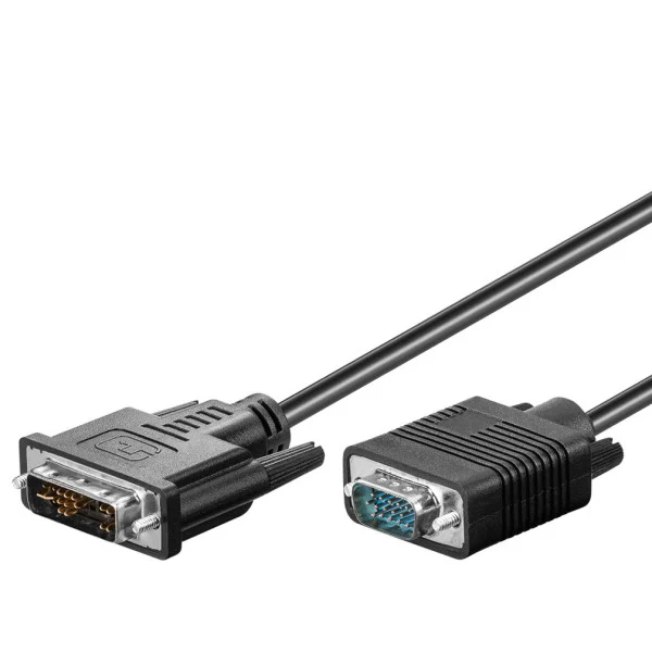 [ICOC_DVI-8300] Cavo Monitor DVI-A a VGA M/M 1,8 mt