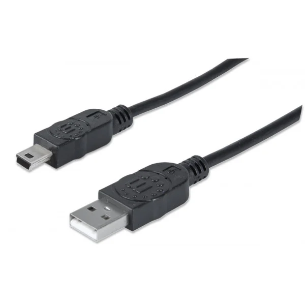 [ICOC_MUSB-AA-030] Cavo USB 2.0 A maschio/mini B 5 pin maschio 3 m Nero
