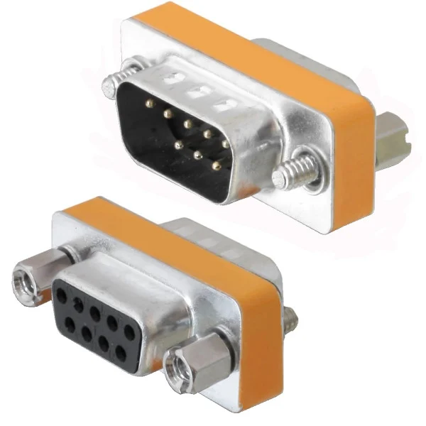 [IADAP_736-09N] Gender Changer D-SUB 9 pin M/F Null Modem