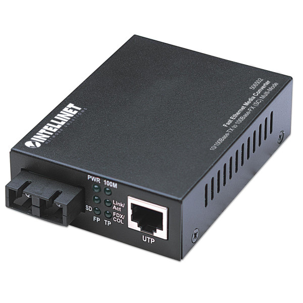 [I-ET_FX-SC] Convertitore RJ45 - Fibra SC Multimodale