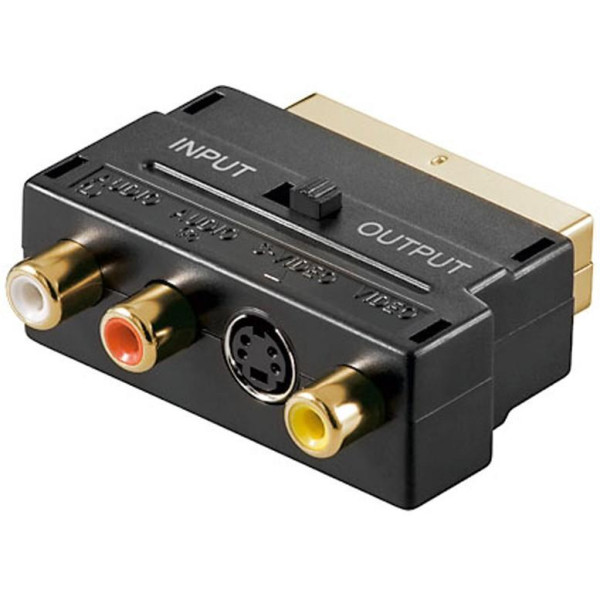 [IADAP_SCART-RS] Adattatore Audio Video SCART a SVHS