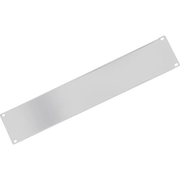 Pannello Cieco per Armadi Rack 19'' Grigio 2 Unit&agrave;