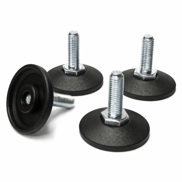 [I-CASE_FEET] Kit 4 Piedi di Livellamento per Armadi Rack