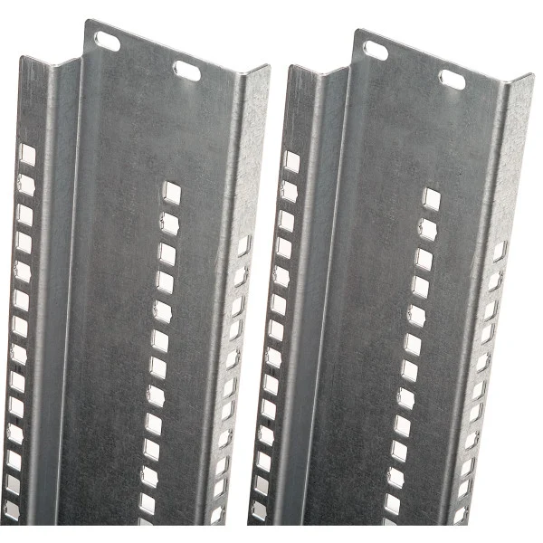 [I-CASE_RAIL-27SR] Coppia Montanti per armadi Rack 19'' 27 Unit&agrave;