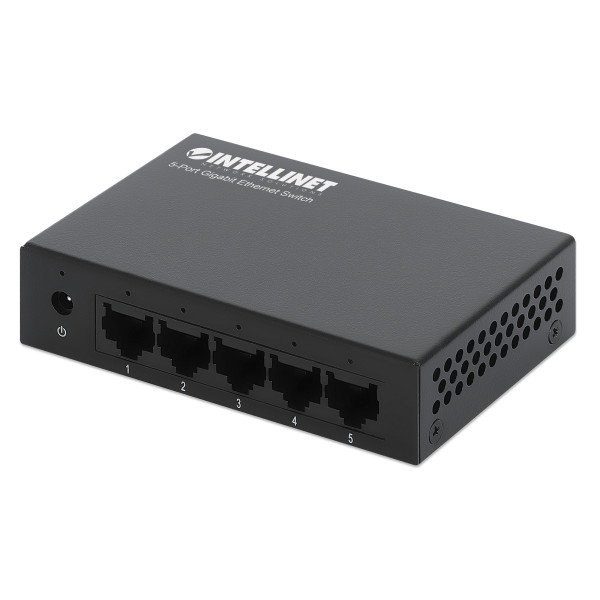 [I-SWHUB_GB-500] Ethernet Switch Gigabit con 5 porte Desktop
