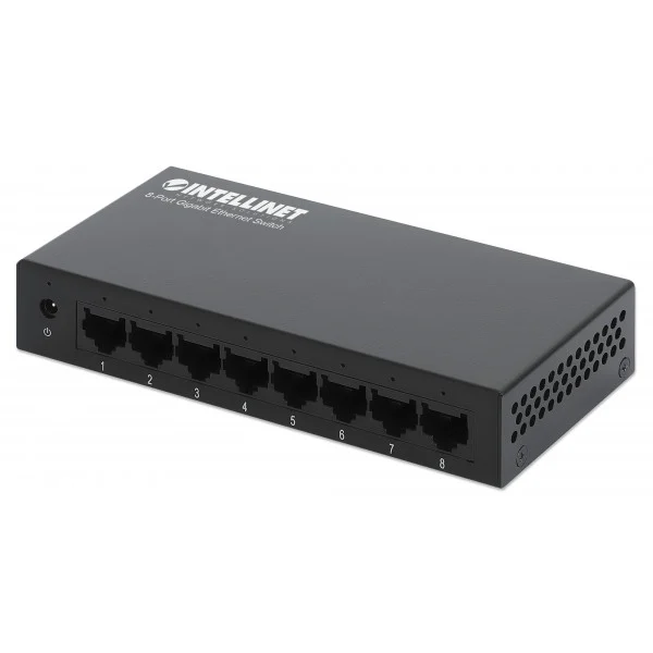 [I-SWHUB_GB-800] Ethernet Switch Gigabit con 8 porte Desktop