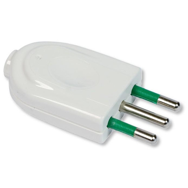 [IPW-SP10-W] Spina 2P+T 10A Bianco