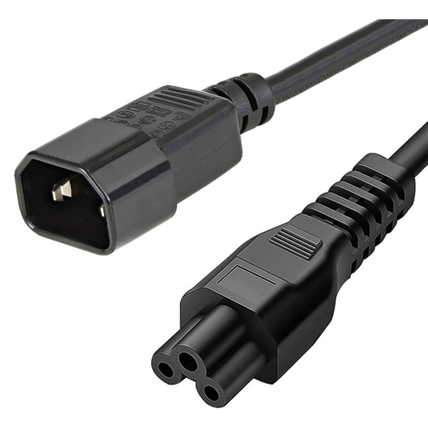 Cavo conversione C5 F a C14 M 1,8 mt nero