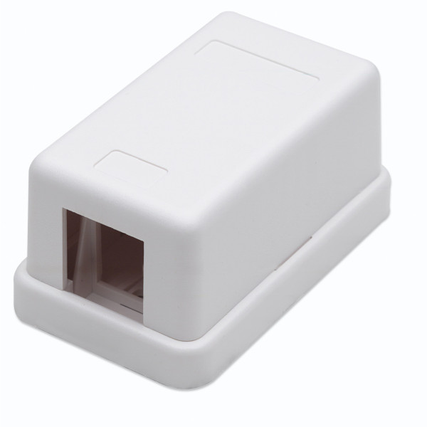 [IWP-MD_SC-1] Presa a Muro per 1 Frutto Keystone Bianco