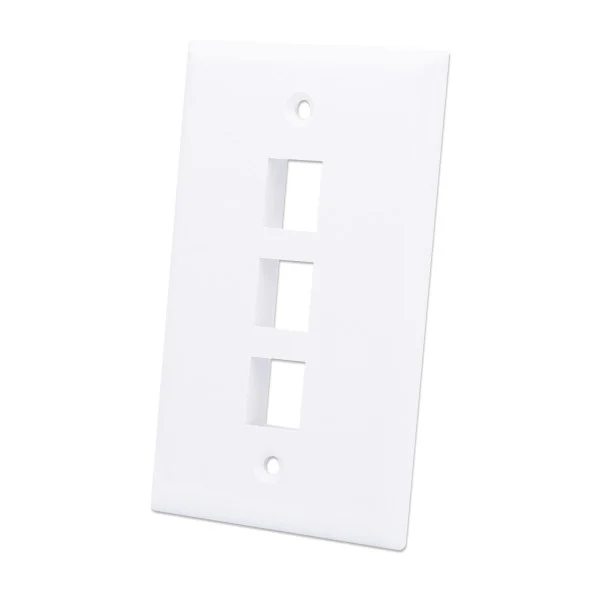 [IWP-MD_PSTR-3W] Placca Porta Frutti 3 Posti Mod.503 Bianco