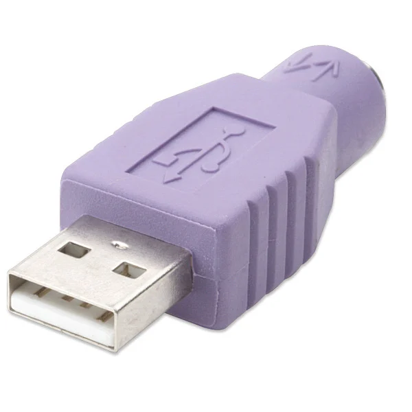 [IADAP_USB-918] Adattatore PS2 femmina/USB A maschio