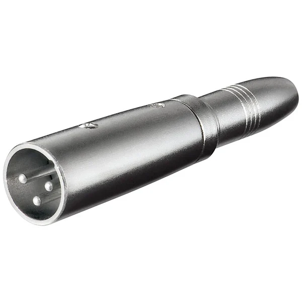 Adattatore XLR Cannon Maschio ad Audio 6,35mm Femmina Mono