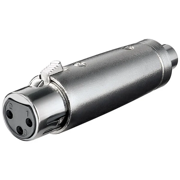 [IADAP_AU-XLR-457] Adattatore XLR Cannon Femmina a RCA Femmina