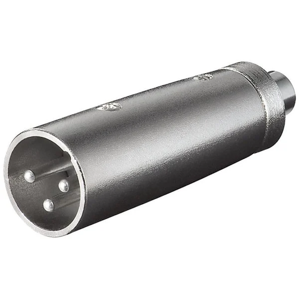 [IADAP_AU-XLR-458] Adattatore XLR Cannon Maschio a RCA Femmina