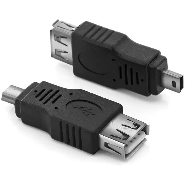[IADAP_USB-AF_5M] Adattatore USB A femmina a Mini B maschio