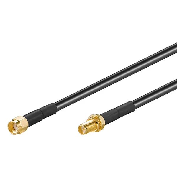[ICOC_SMA-MF100] Cavo antenna RP-SMA M/F 10 mt