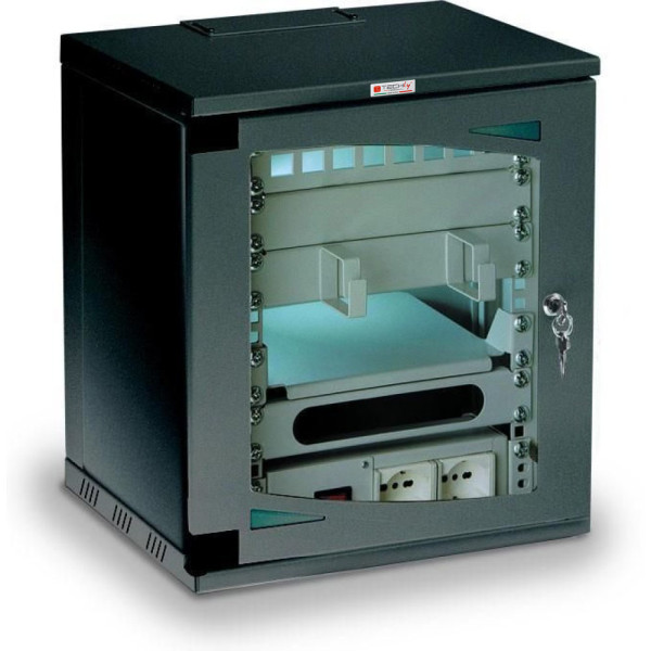 [I-CASE_7G-BK] Armadio Rack 10'' a Muro 7 Unit&agrave; Nero