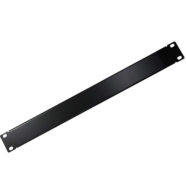 [I-CASE_M10-NE] Pannello Cieco 1 HE per Armadio 10'' Nero