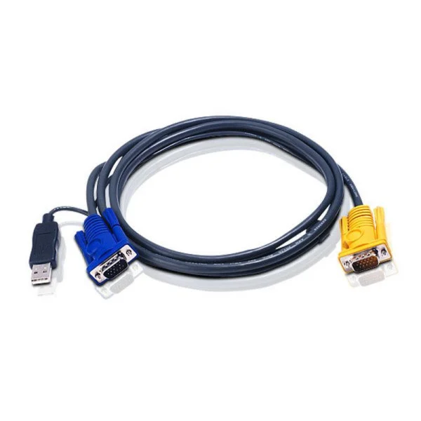 [ICOC_2L-5202UP] Cavo per KVM USB/SPHD-15 mt. 1,8, 2L-5202UP
