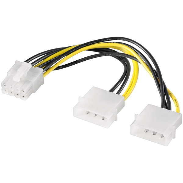 [ICOC_089-NC] Cavo Alimentazione PCI Express 8 Poli