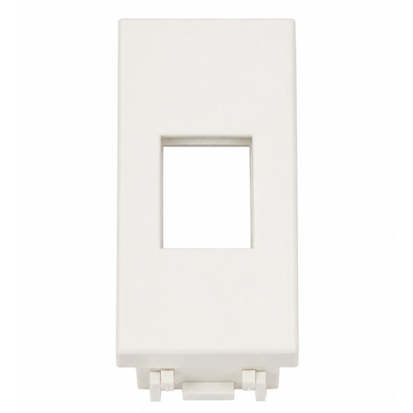 [IWP-MD_ADAPT_LUNA] Adattatore Frutti RJ45 per Placca Compatibile con BTicino Luna Bianco