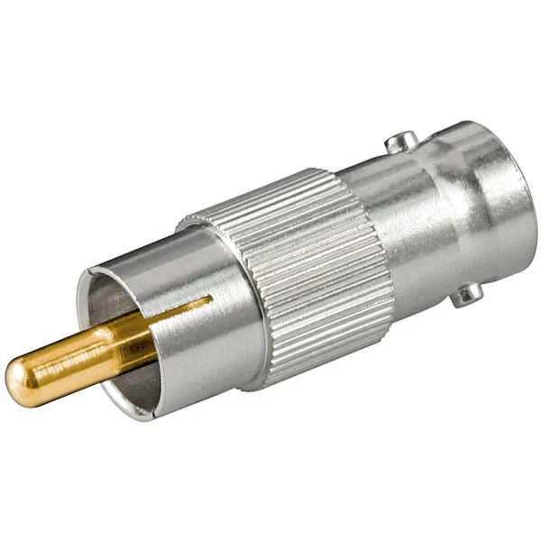 [IADAP_RCA-BNC] Adattatore da BNC Femmina a RCA Maschio