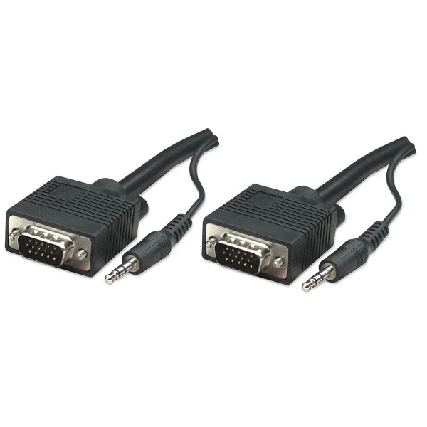 [ICOC_SVGA-G-100] Cavo SVGA con Audio  10 mt