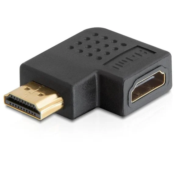 [IADAP_HDMI-270] Adattatore HDMI Maschio / Femmina Angolato 270&deg;