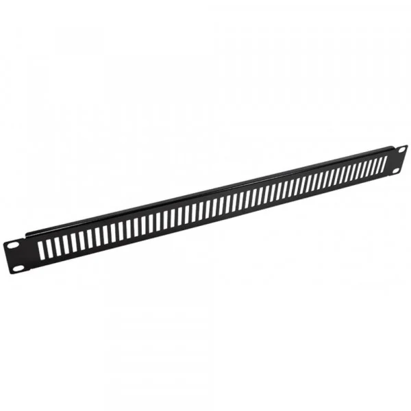 [I-CASE_BLANK-BKV] Pannello di Chiusura Ventilato 1 unita' Nero