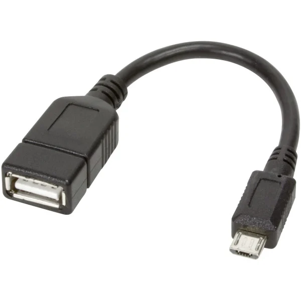 [ICOC_UOTG-194] Cavo USB 2.0 OTG A Femmina / Micro B Maschio 0.2 m