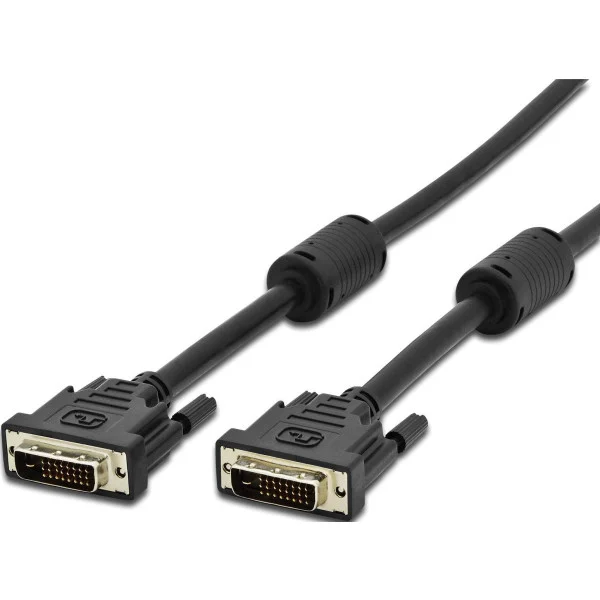 [ICOC_DVI-8130F] Cavo DVI Digitale Dual Link (DVI-D) con Ferrite 3 metri