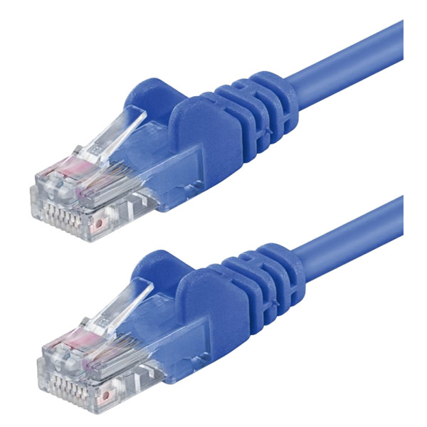 [ICOC_U6AG-030-BL] Cavo di rete Patch in Rame Cat. 6A Blu UTP 3 m