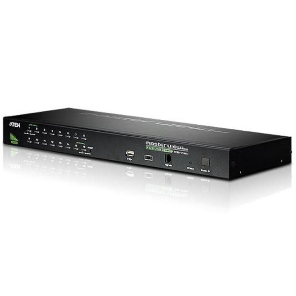 [IDATA_CS-1716A] Switch KVM USB-PS2 VGA a 16 porte con USB, CS1716A