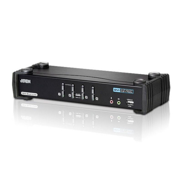 [IDATA_CS-1784] Switch KVMP Dual Link/audio USB DVI a 4 porte CS1784A