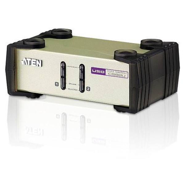 [IDATA_CS-82U] Switch KVM USB/PS2 VGA a 2 porte, CS82U