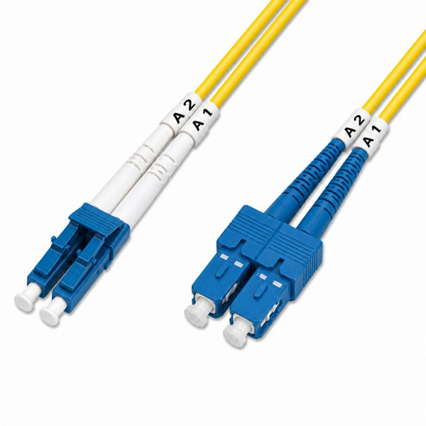 [ILWL_D9-SCLC-150] Cavo Fibra Ottica Monomodale OS2 SC/LC 9/125 15 m