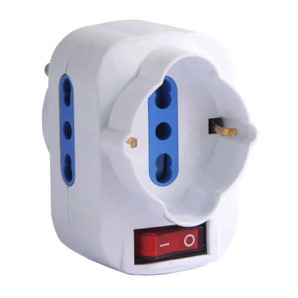 [IUPS-PCP-2R] Adattatore con Spina 16A Rotante